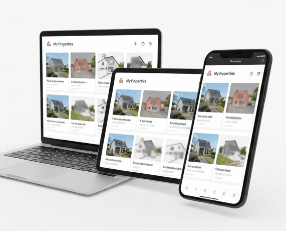 Staykit dashboard on laptop, tablet and phone
